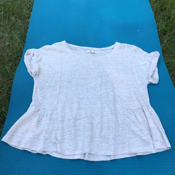 Madewell Tops - Madewell cuff sleeve loose tee
